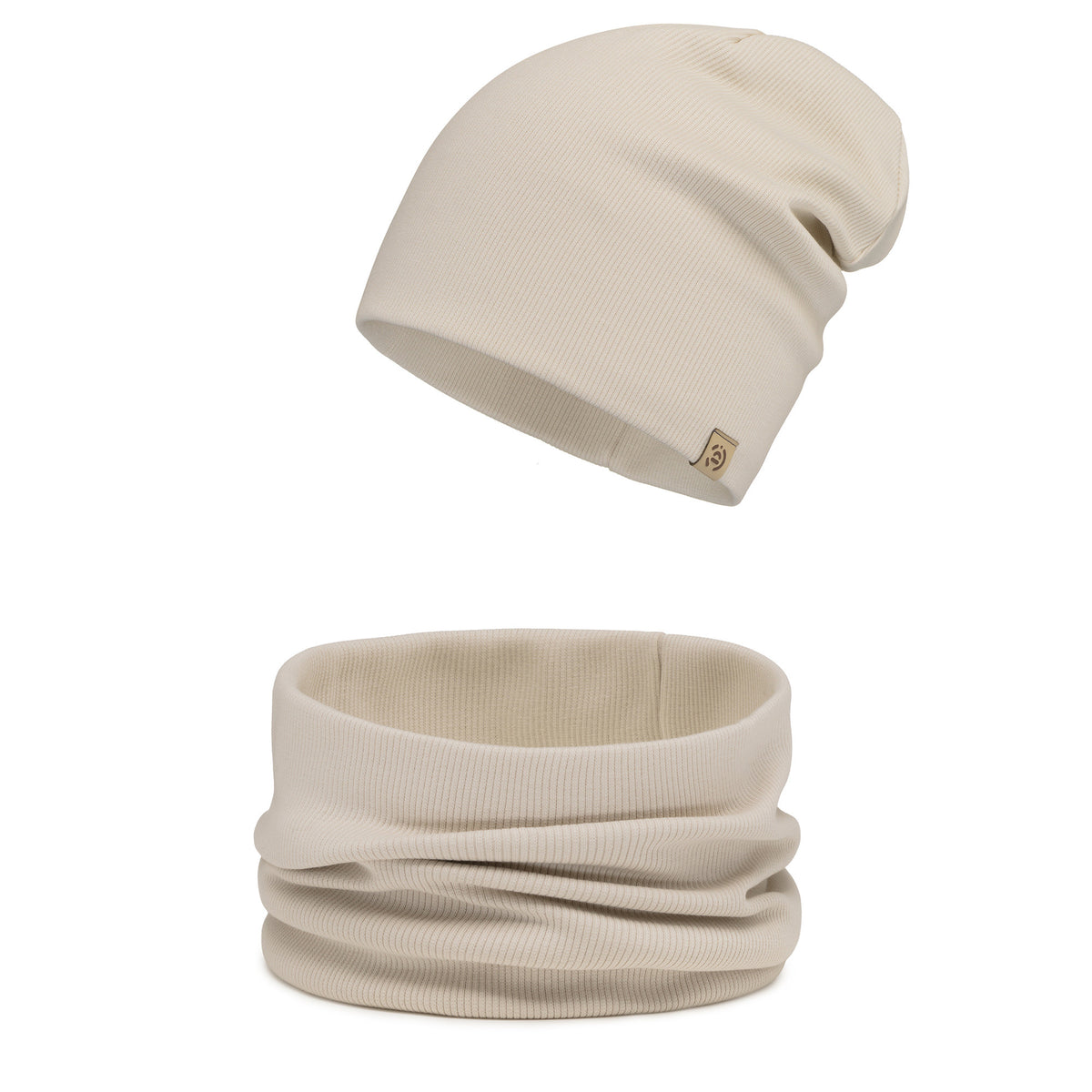 Czapka damska wiosenna i komin Coconut Milk