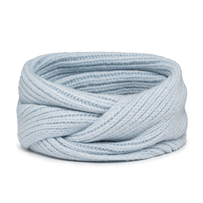 Komin zimowy wełniany Puchatek Baby Blue